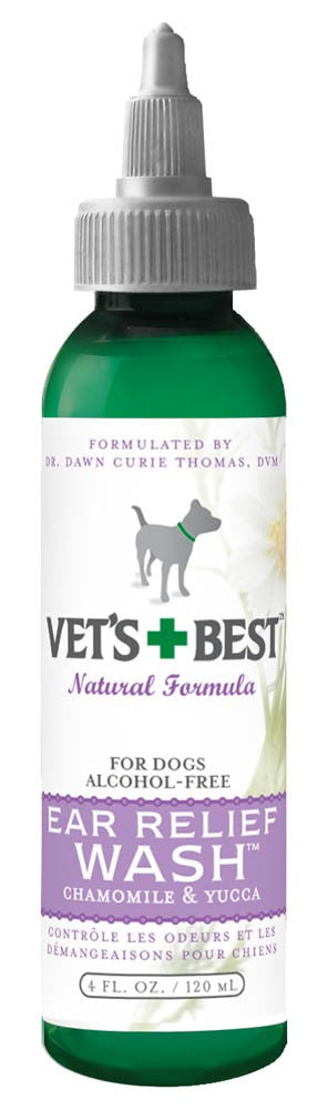 Vet's Best Ear Relief Wash  dog 4 fl oz