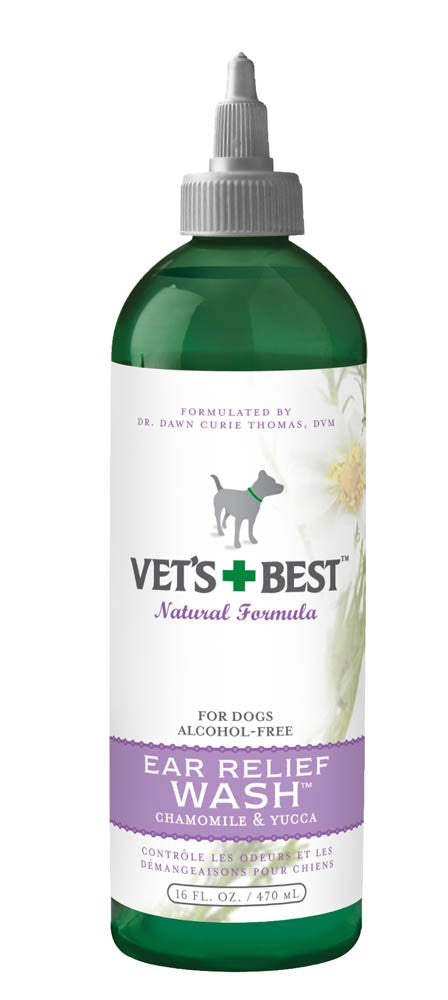Vet's Best Ear Relief Wash 16 fl oz
