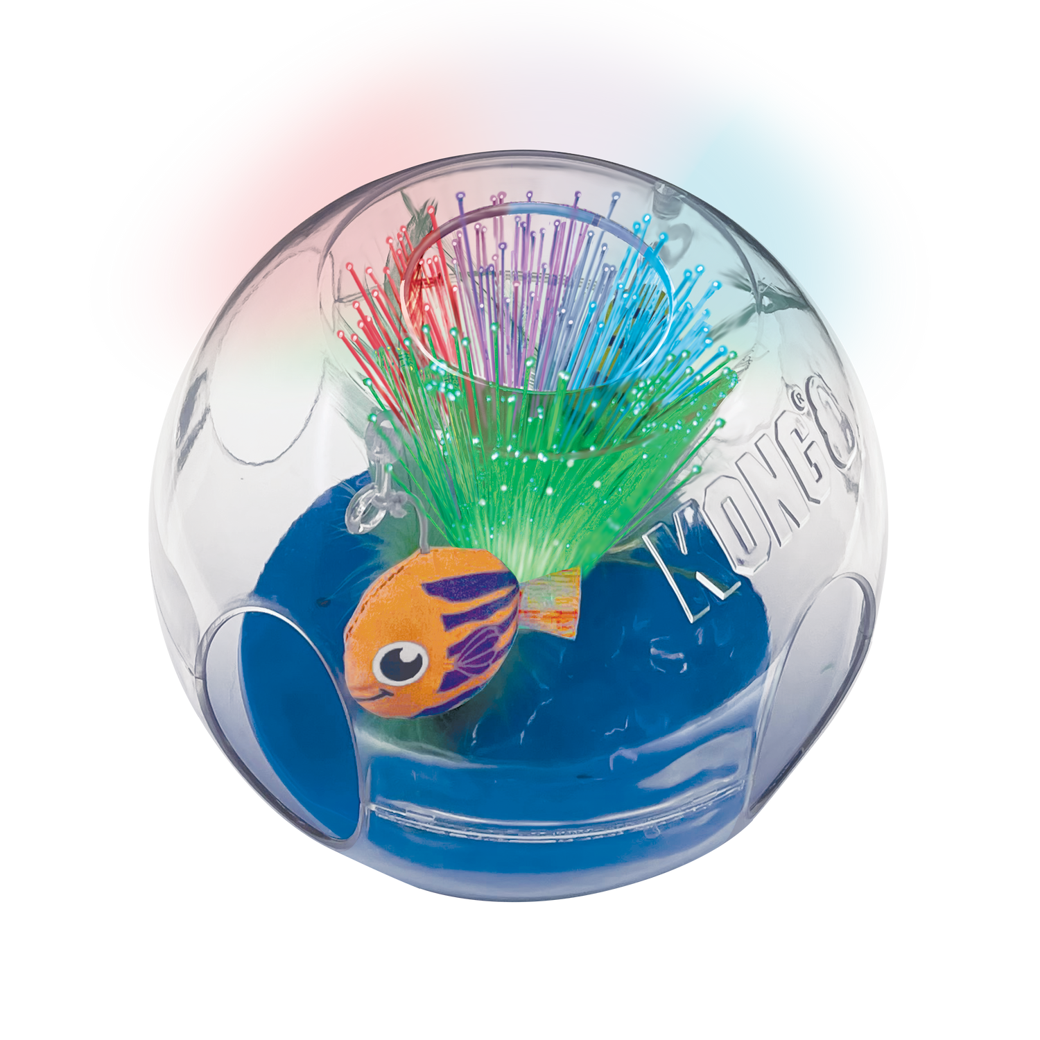 KONG Bat-A-Bout Glow Aquarium Cat Toy