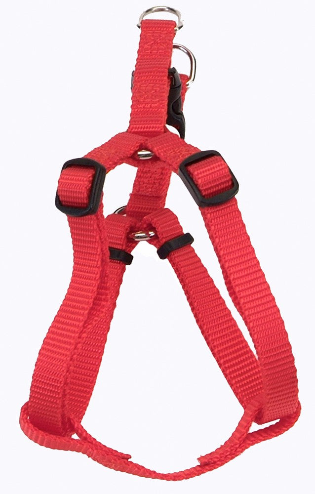Comfort Wrap Adjustable Nylon Dog Harness Red MD, 3/4In X 20-30 in