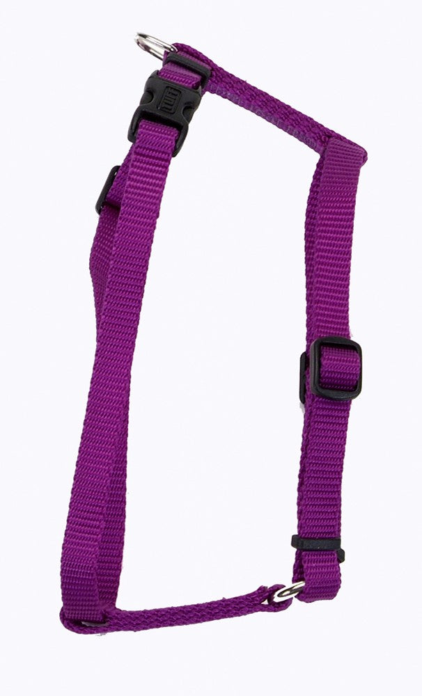 Coastal Standard Adjustable Nylon Dog Harness Purple SM, 5/8In X 14-24 in