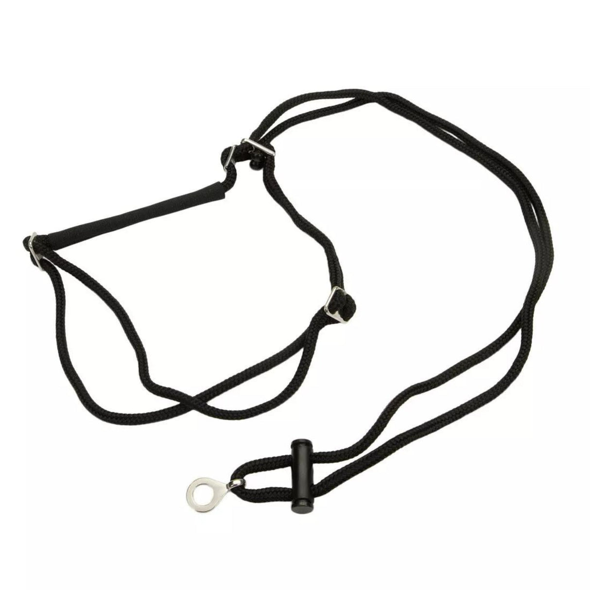 Holt Adjustable Dog Control Harness Black MD, 20 in