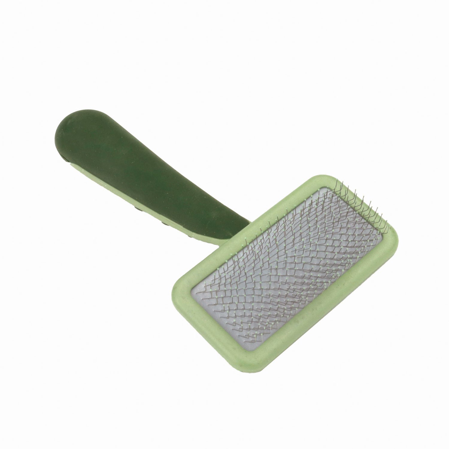 Safari Cat Soft Slicker Brush Green