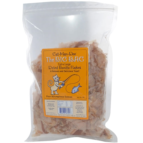 Cat-Man-Doo The Big Bag - 4 oz. Extra Large Dried Bonito Flakes