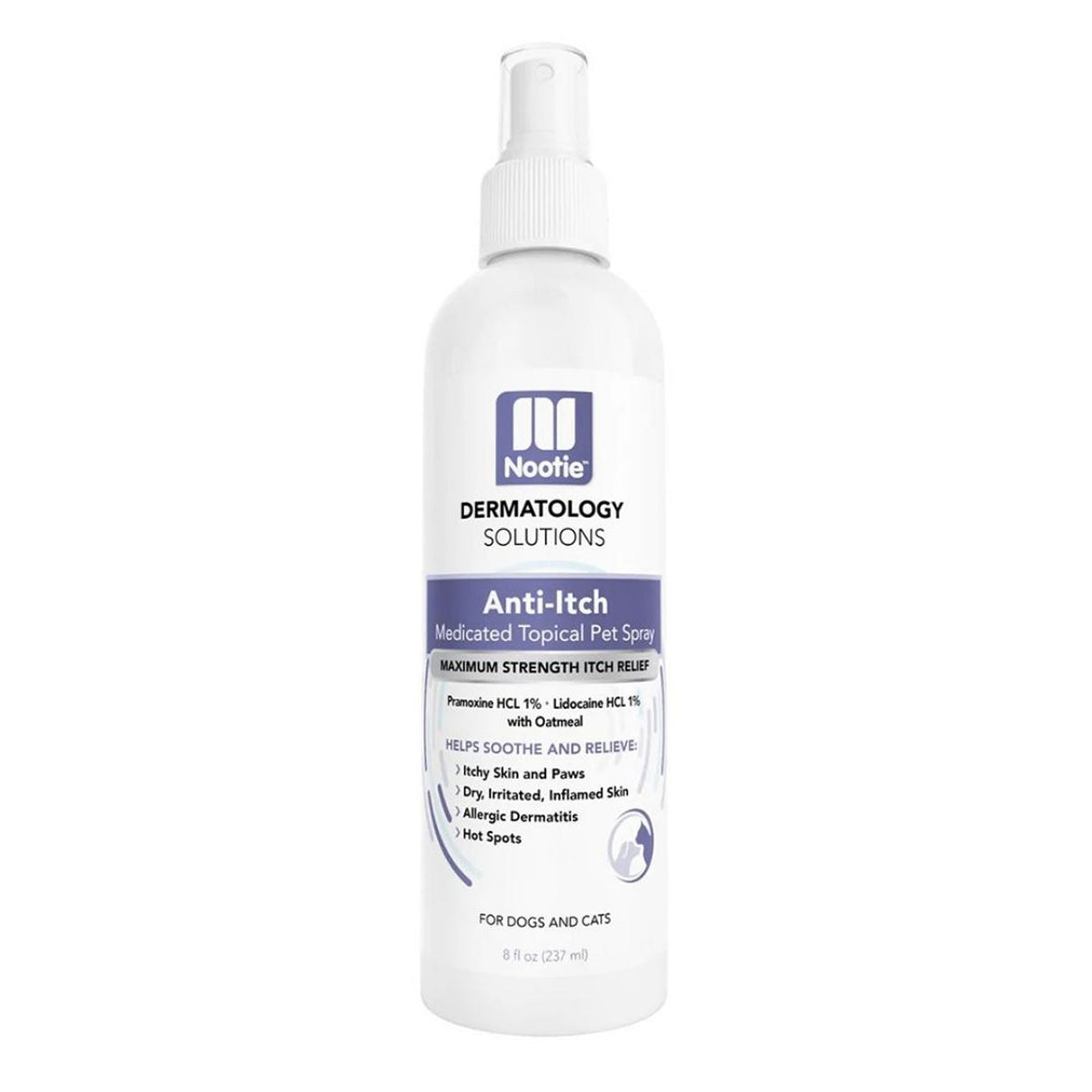 Nootie Dog Dermatology Solutions Anti itch Spray 8 oz.