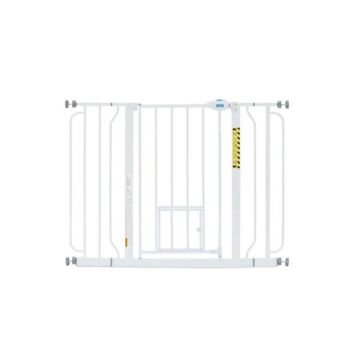 Carlson Extra Wide Pet Gate with Slide Handle White 29-51 X 30in.