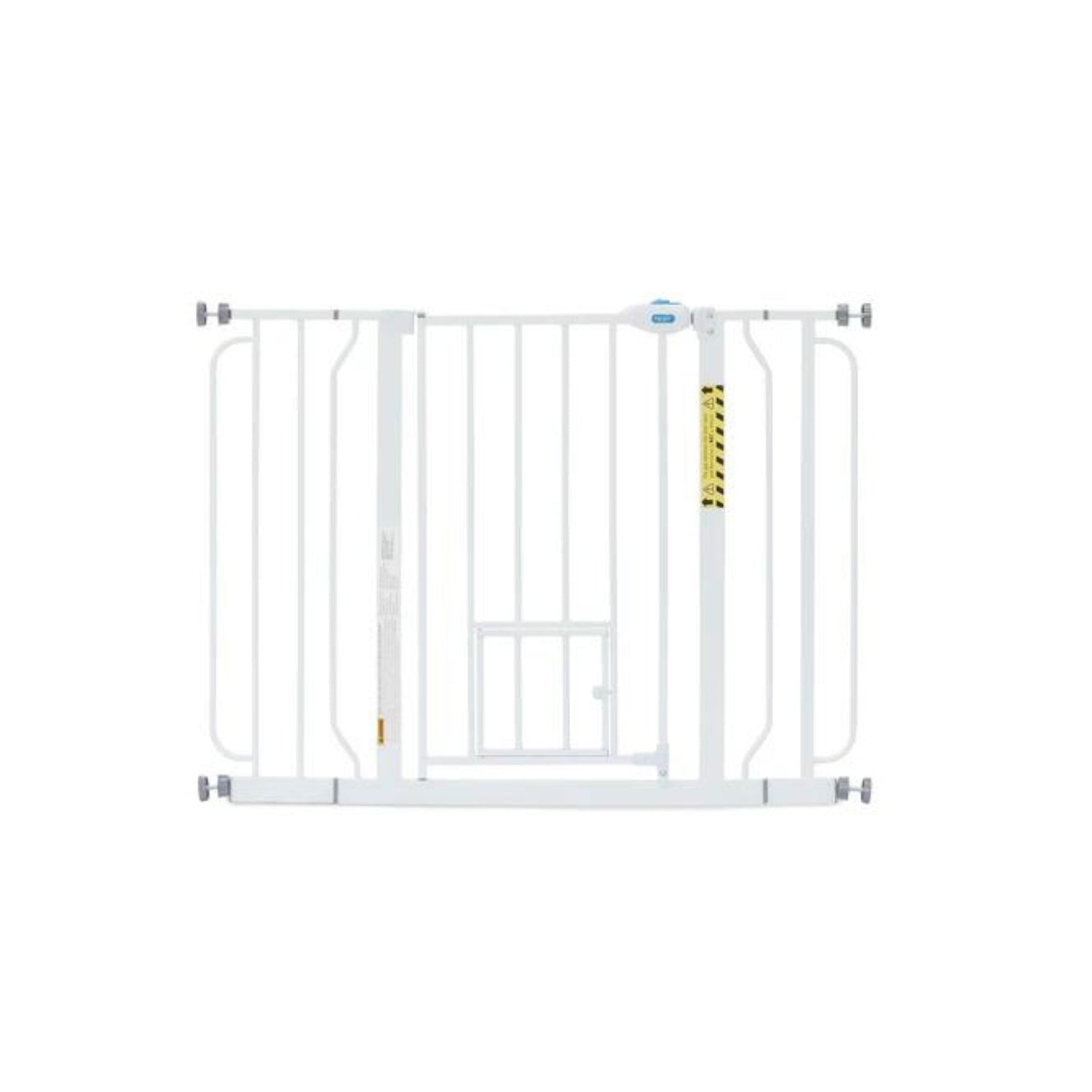 Carlson Extra Wide Pet Gate with Slide Handle White 29-51 X 30in.