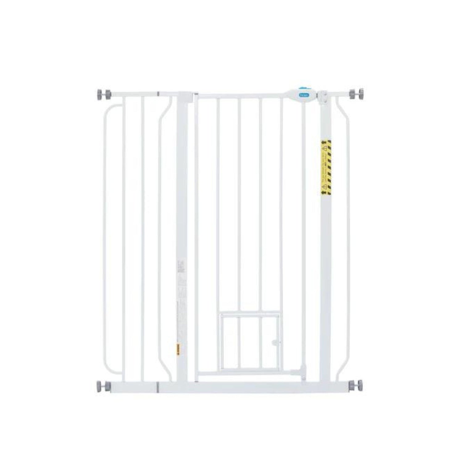 Carlson Expandable Extra Tall Gate with Slide Handle White 29-52 X 41in.