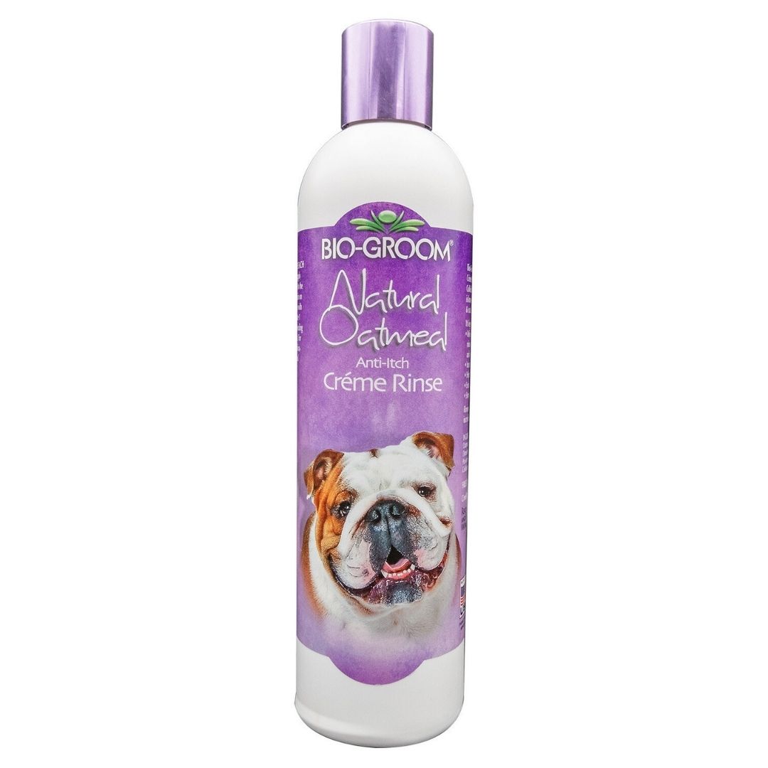 Bio Groom Natural Oatmeal Soothing Anti-Itch Creme Rinse 12 oz