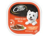 Cesar Classic Loaf in Sauce Adult Wet Dog Food Chicken & Liver (Case of 24)