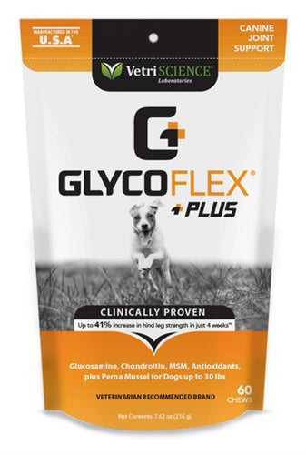 Vetri-Science Dog Glycoflex 60 Ct. for dogs under 30 lbs.