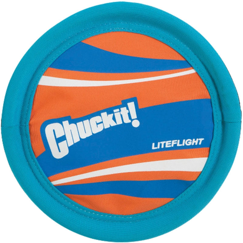 Chuckit! Lite Flight Disc Dog Toy Blue/Orange