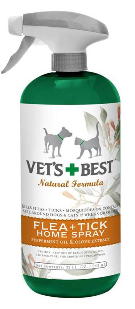 Vet's Best Natural Flea and Tick Home Spray 32 fl oz