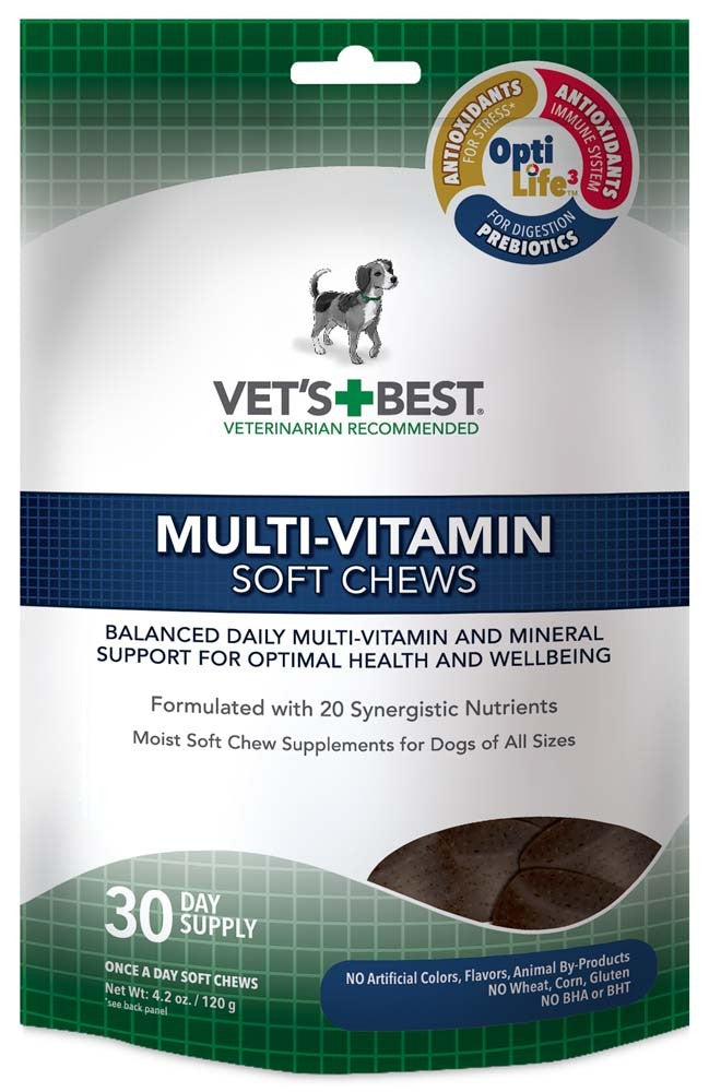 Vet's Best Multi-Vitamins Soft Chews 30 Ct.