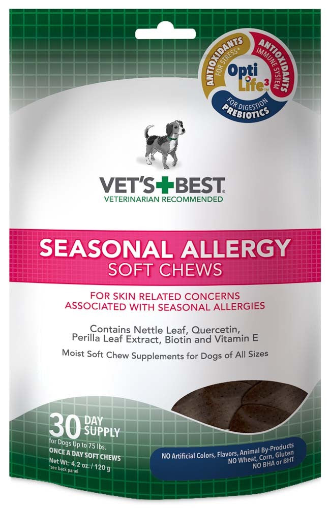 Vet's Best Seasonal Allergy Soft Chews 30 Chews