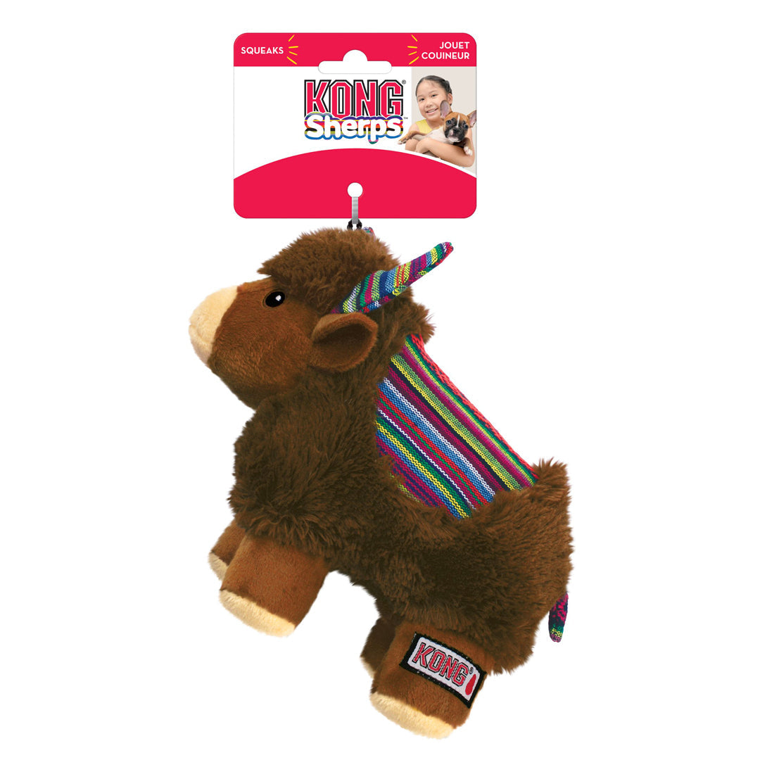 KONG Sherps Dog Toy Yak Medium