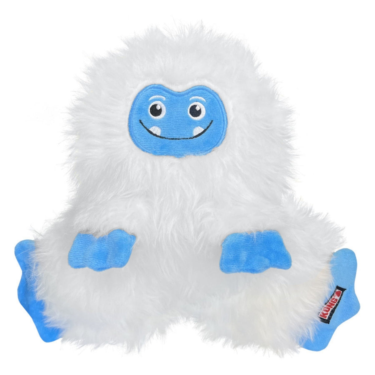 KONG Holiday Frizzles Yeti Dog Toy Medium/Large