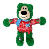 KONG Holiday Wild Knots Bear Dog Toy Assorted, Medium/Large