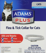 Adams Plus Flea & Tick Collar for Cats 1 pk