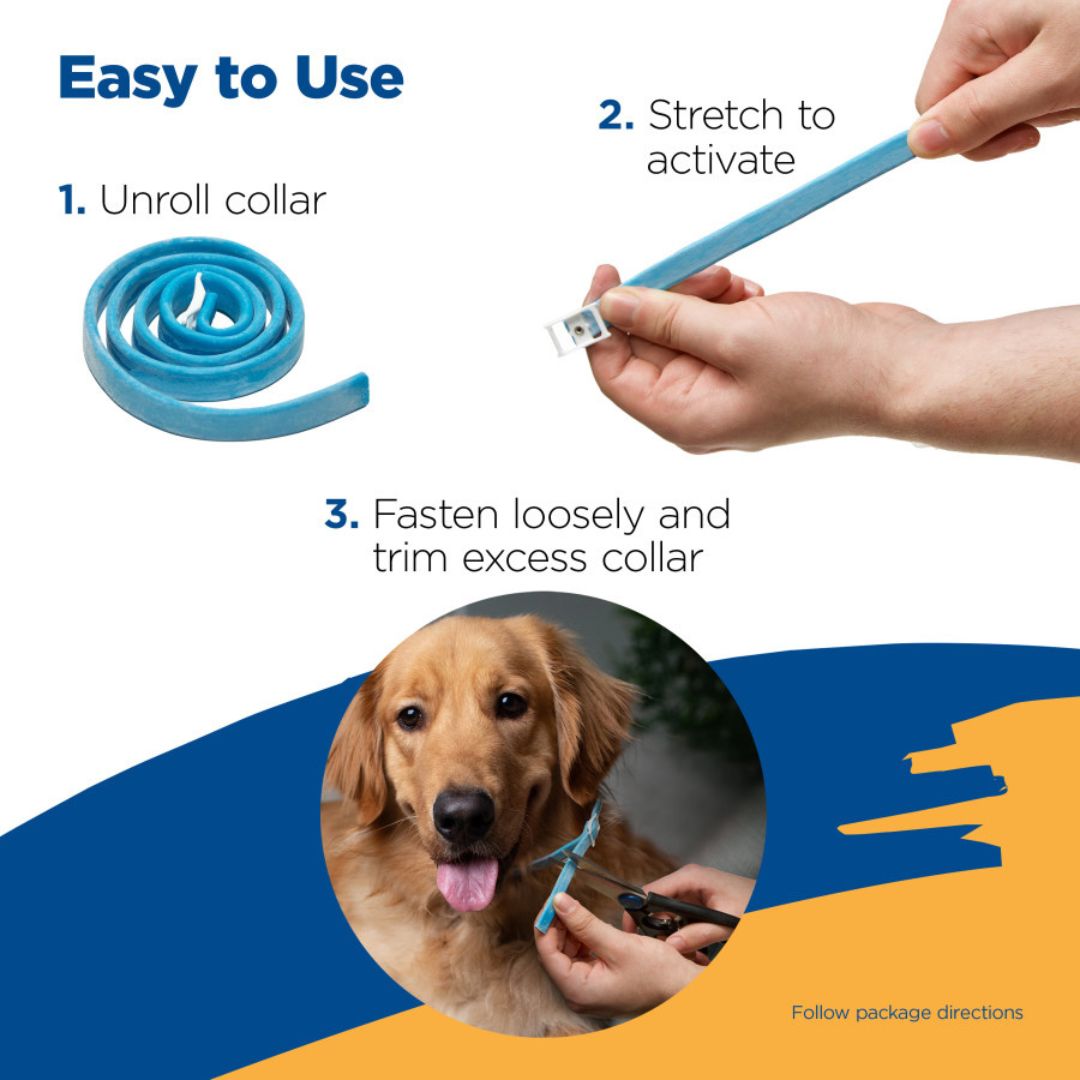 Zodiac Flea and Tick Collar for Dogs Large-neck up to 25"