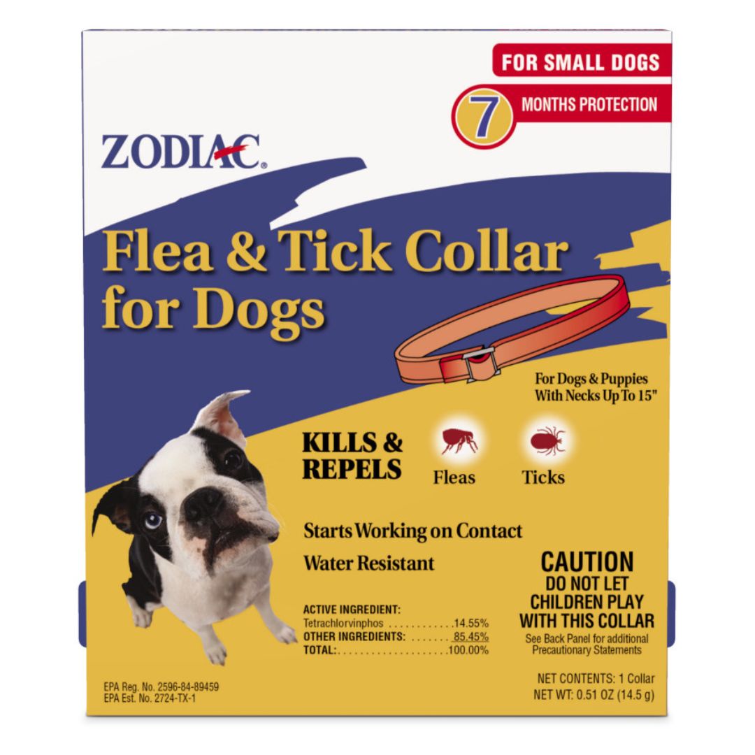 Zodiac Flea and Tick Collar for Dogs Small-neck up to 15"