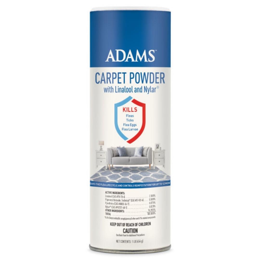 Adams Carpet Powder with Linalool and Nylar