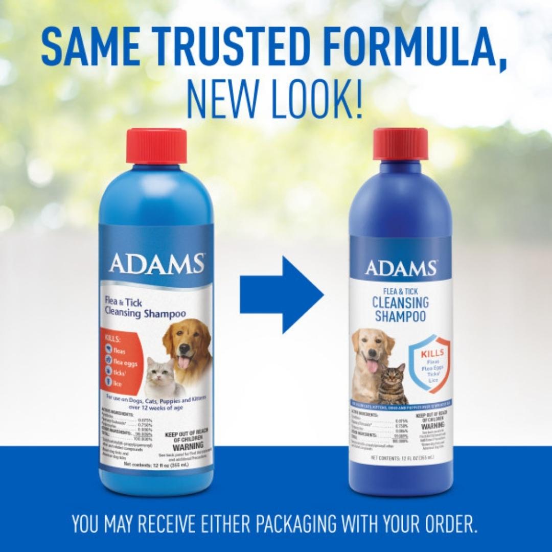 Adams Flea & Tick Cleansing Shampoo