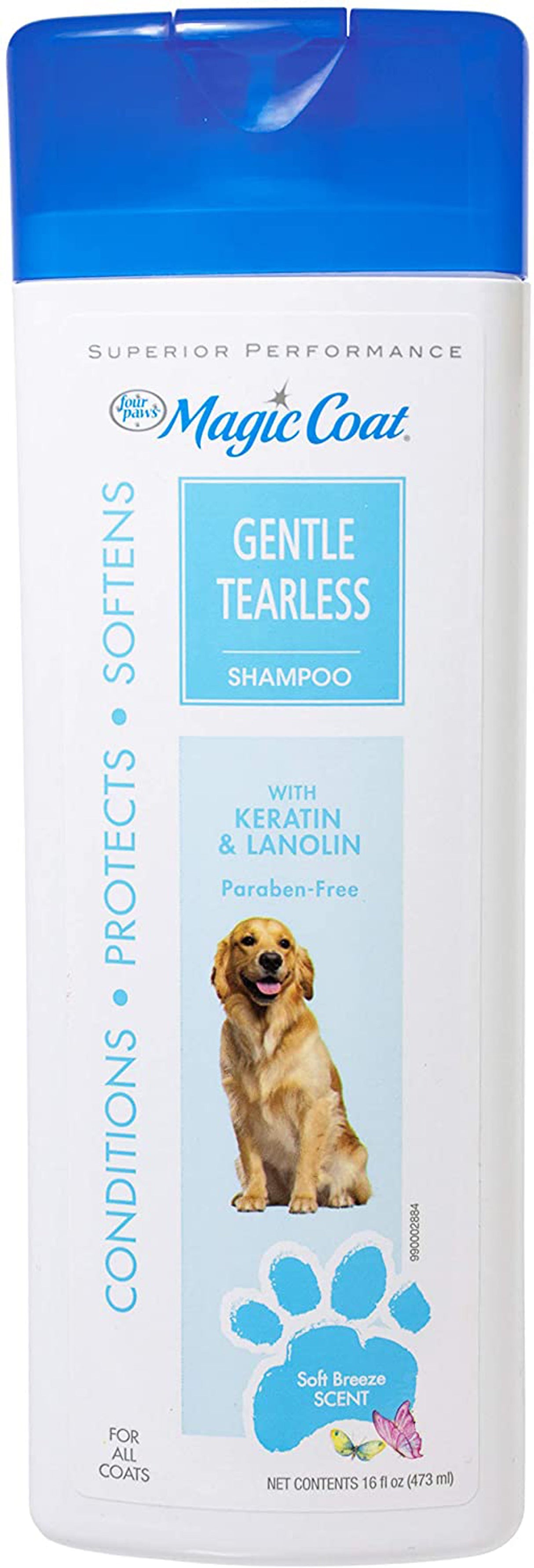 Four Paws Magic Coat Tearless Puppy Shampoo Tear-Free Puppy Shampoo 16 oz