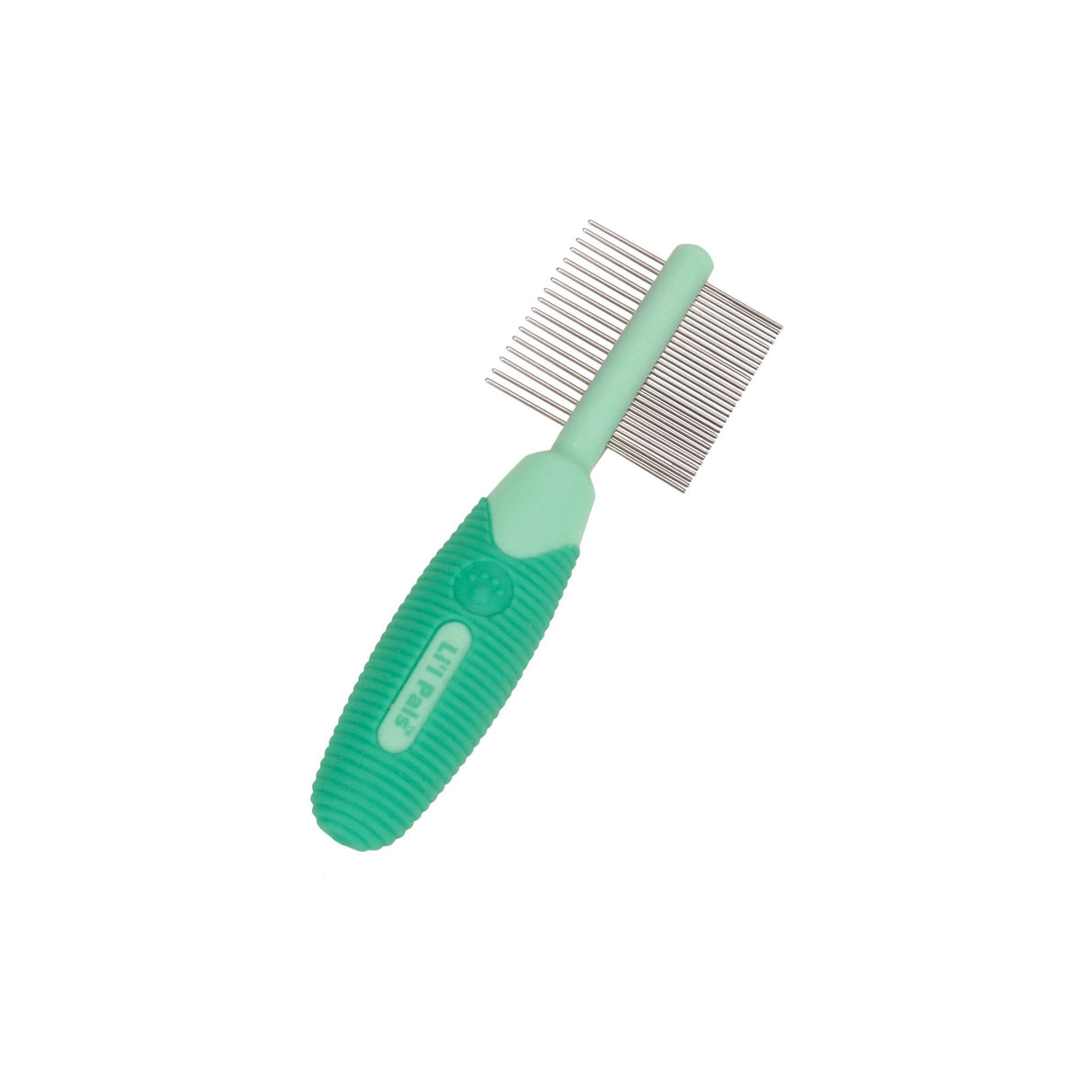 Lil Pals Double-Sided Dog Comb Blue, Green