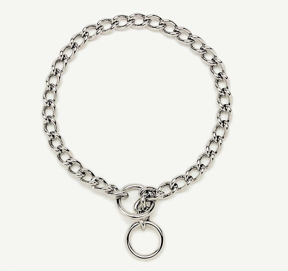Titan Chain Training Dog Collar X-Heavy Nickel, Chrome 4 mm X 26 in.