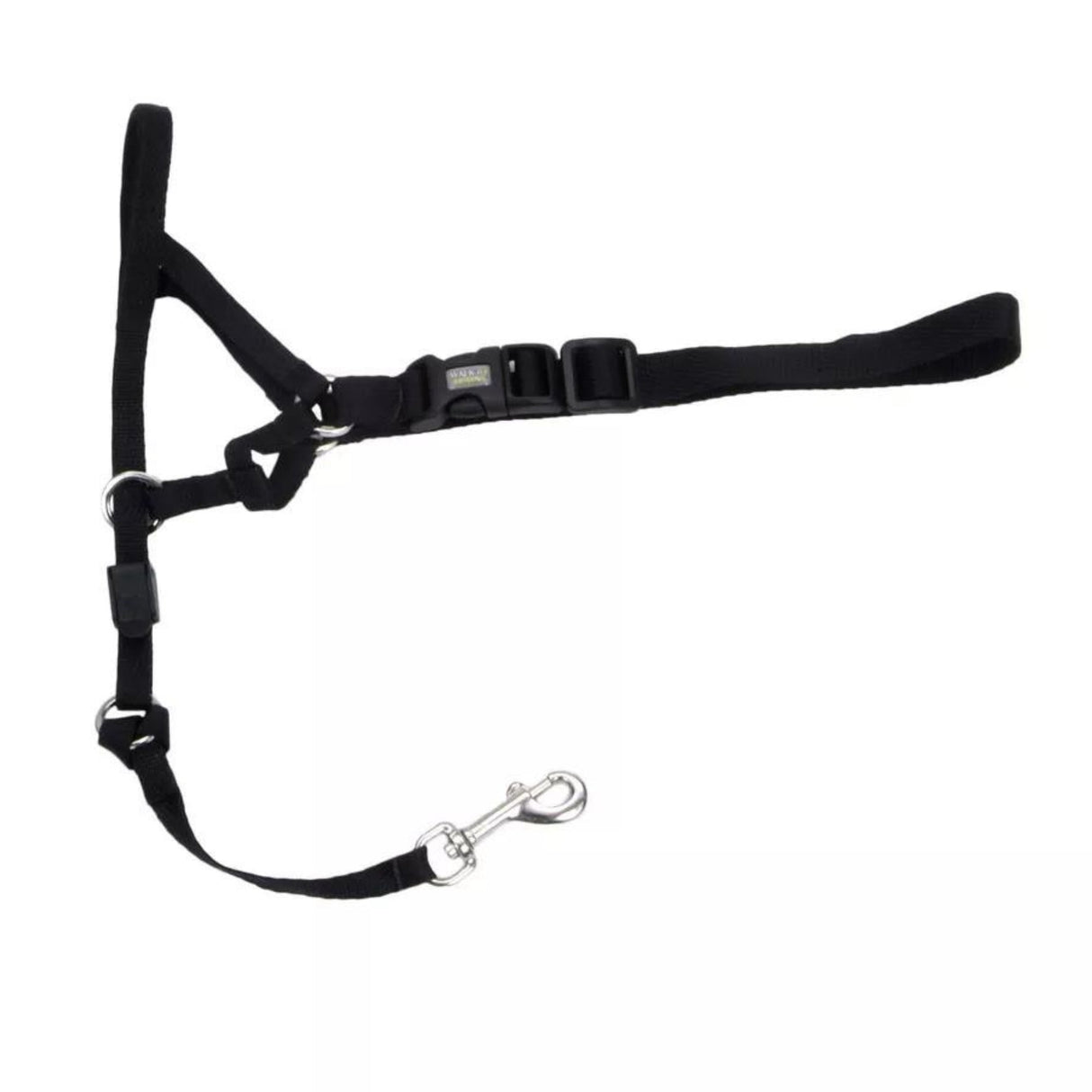 Walk 'n Train Dog Head Halter Black LG