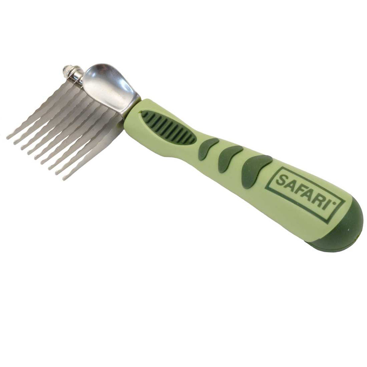 Safari Dog De-Matting Comb Green medium to long hair