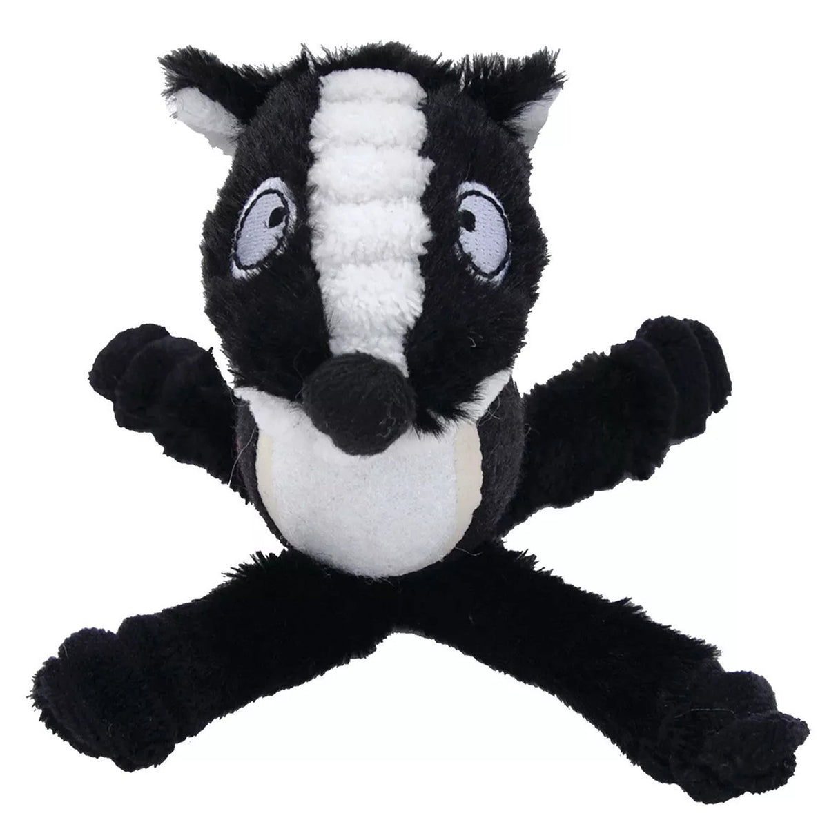 Coastal Pet Li'l Pals Tennis Ball Plush Dog Toys Skunk