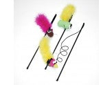 Ethical Pet Feather Boa Toy With Wand & Catnip