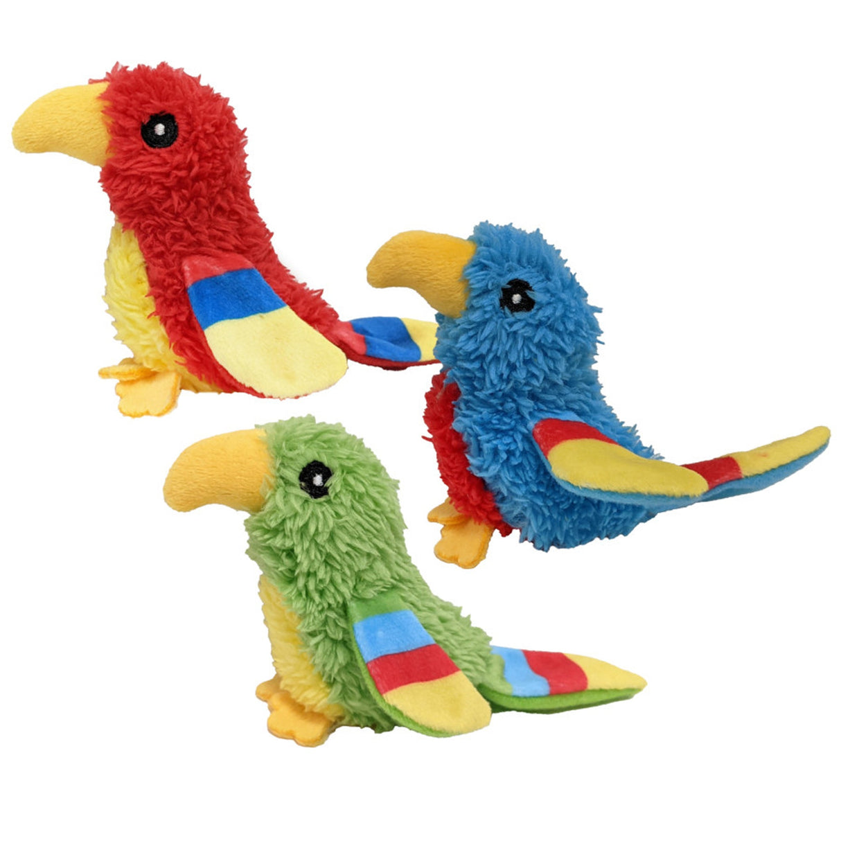 Earth Parrot Catnip Toy-Made from recycled plastic bottles