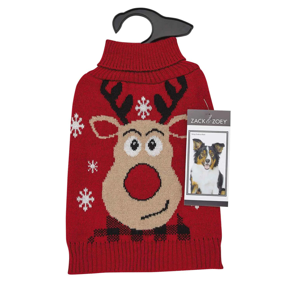 ZZ Red Reindeer Sweater Small