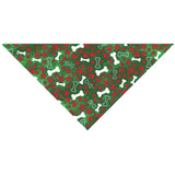 TP Seasonal Bandana Holiday Bones Green