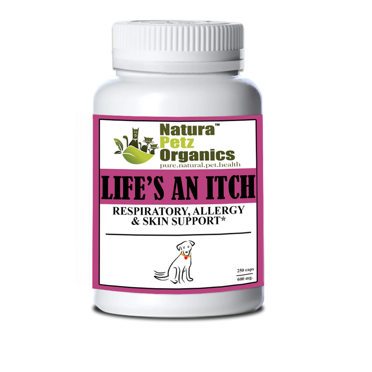 Life'S An Itch Capsules - Respiratory, Allergy & Skin Support* Capsules For Dogs & Cats*