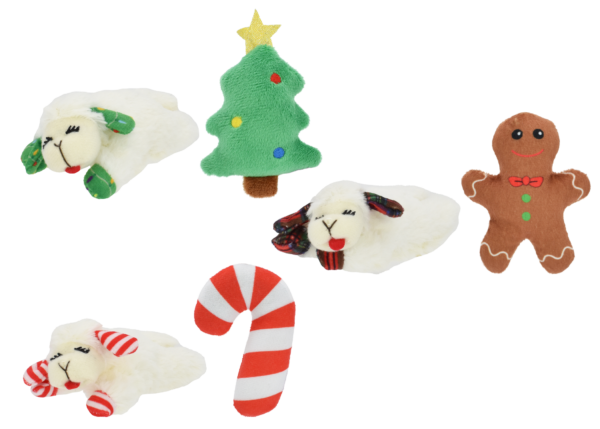 Multipet Lamb Chop® Holiday Cat Toy