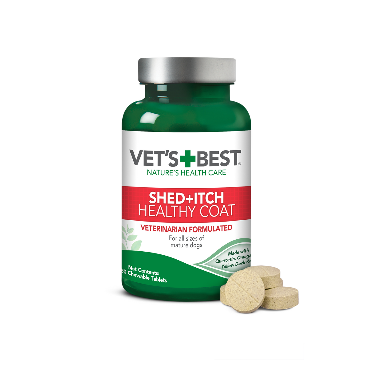 Vet's Best Best Healthy Coat Shed and Itch 50 ct