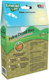 Emerald Pet Feline Dental Stixx Cat Treats Tuna 3.6oz