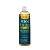 ALZOO Plant-Based Flea and Tick Repellent Shampoo for Dogs, 12oz