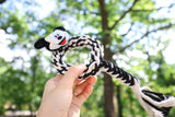 Eco-Mickey Dog Rope Toy| Macrame Dog Tug Toys | Dog Chew Toy