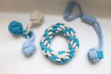 Rope Chew and Tug War Toy 3 Pc