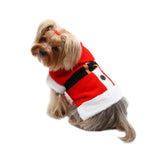 Santa Hooded Sweater with Soft Fur Trims