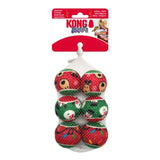 KONG Holiday SqueakAir(R) Balls Medium and Small