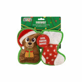 Outward Hound Durablez Bear/Stocking Dog Chew Toy, Extra Small