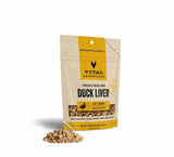 Vital Essentials(R) Freeze-Dried Duck Liver Cat Treats, 0.9 oz