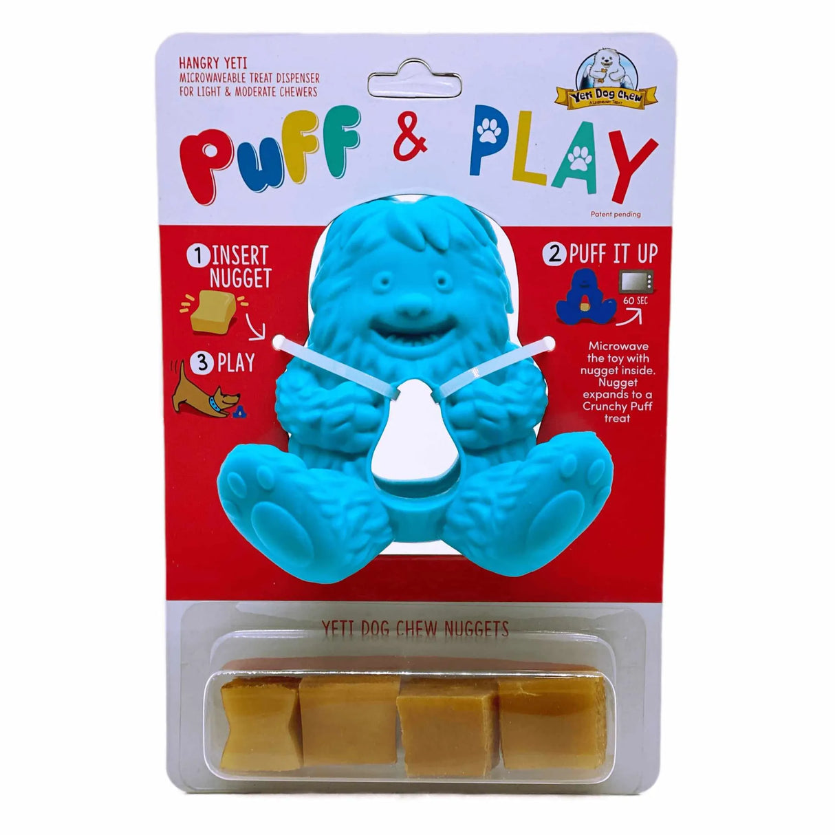 Yeti Dog Chew Puff & Play Hangry Yak