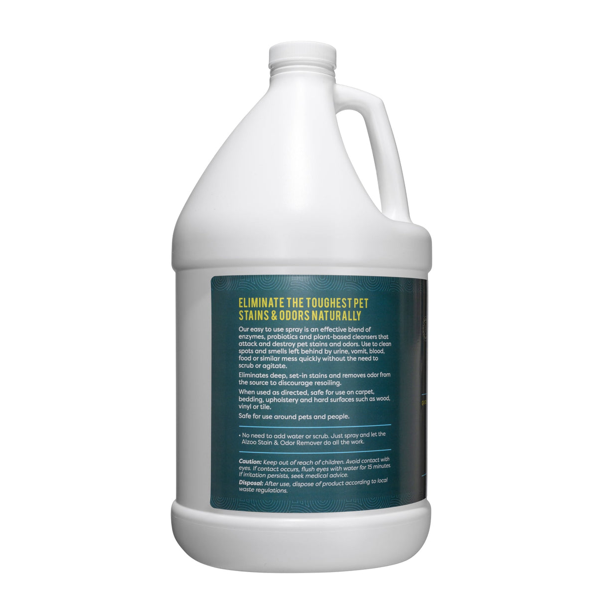 Alzoo Stain & Odor Remover Citrus Vanilla 1 gal.